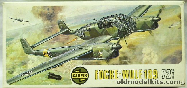 Airfix 1/72 Focke-Wulf FW-189, 02037-8 plastic model kit